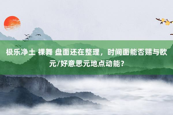 极乐净土 裸舞 盘面还在整理，时间面能否赐与欧元/好意思元地点动能？