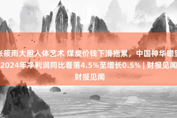 张筱雨大胆人体艺术 煤炭价钱下滑拖累，中国神华瞻望2024年净利润同比着落4.5%至增长0.5% | 财报见闻