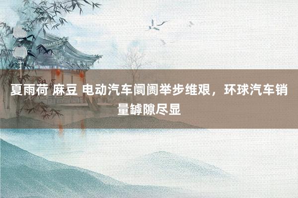 夏雨荷 麻豆 电动汽车阛阓举步维艰，环球汽车销量罅隙尽显